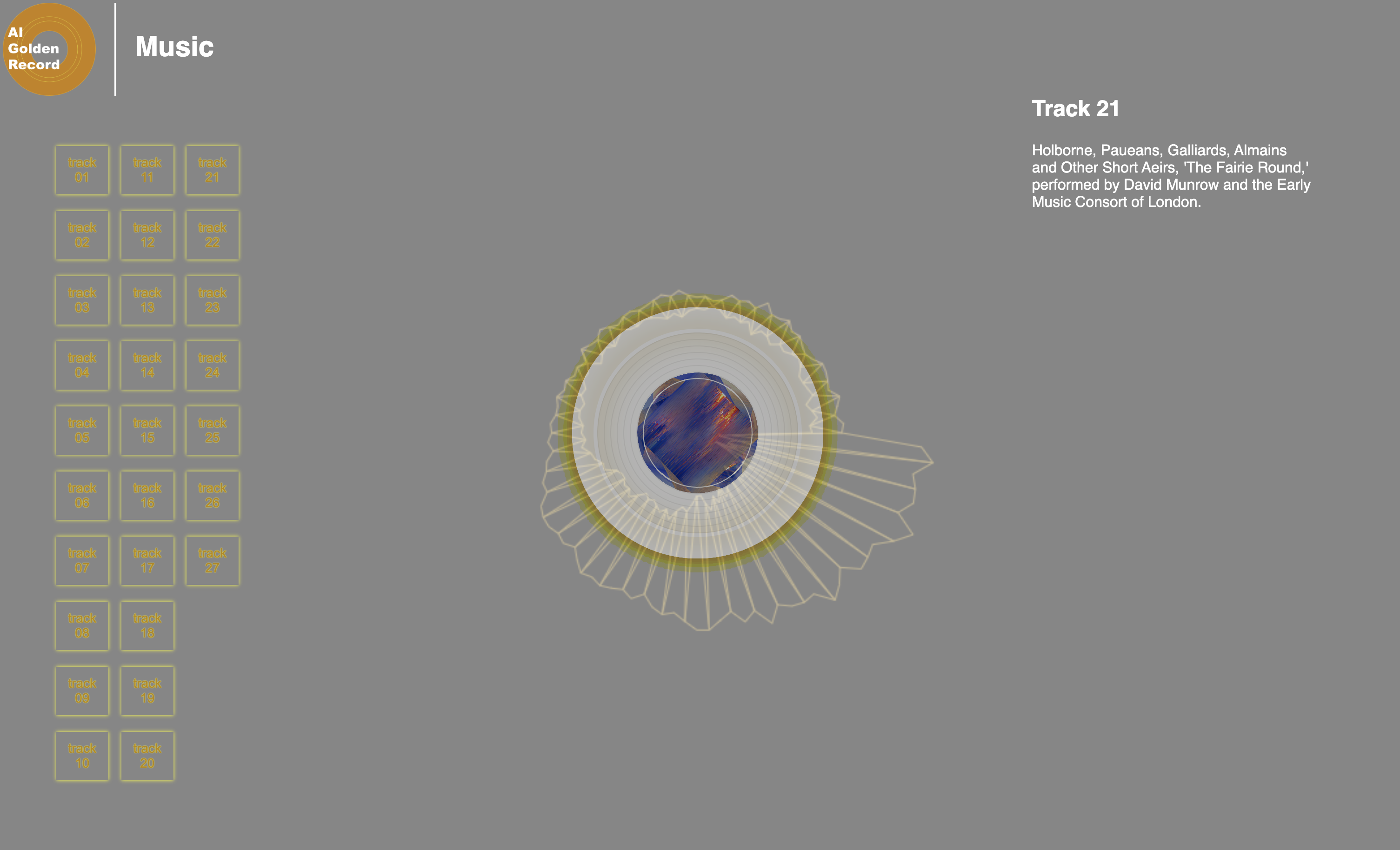 AI Golden Record.